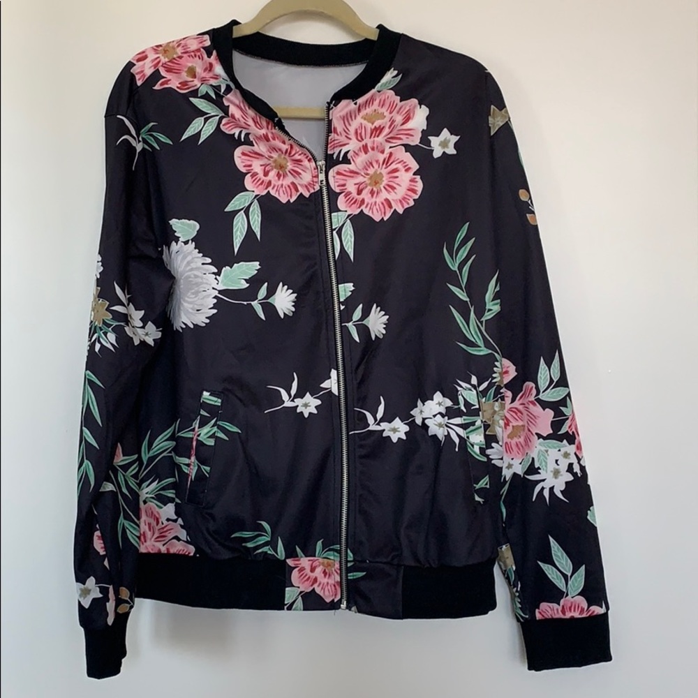 Silky smooth bomber jacket